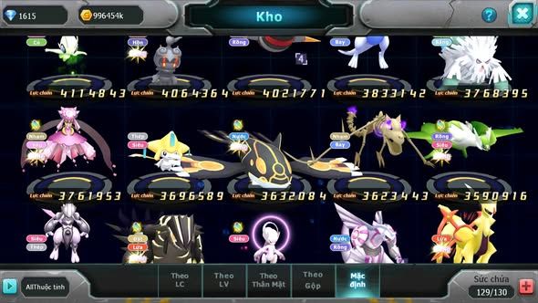 MÃ : #TTS3879 - SV 922 - TOP53 - V8 - HOOH DYNAMAX UNVOA WB BC BTAA BC ZOROA BC QVLD BC NHIỀU PET HT