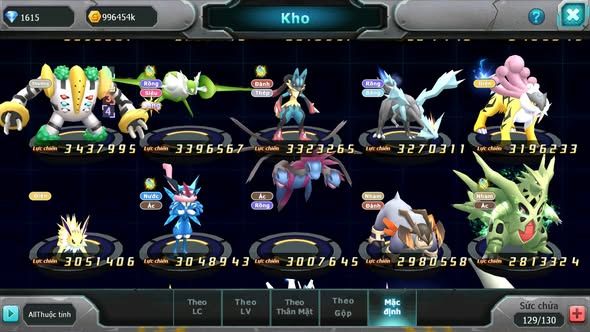 MÃ : #TTS3879 - SV 922 - TOP53 - V8 - HOOH DYNAMAX UNVOA WB BC BTAA BC ZOROA BC QVLD BC NHIỀU PET HT