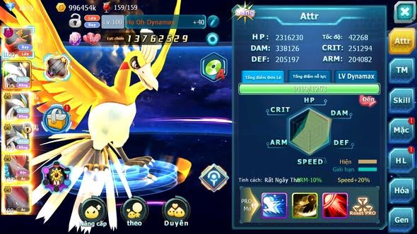 MÃ : #TTS3879 - SV 922 - TOP53 - V8 - HOOH DYNAMAX UNVOA WB BC BTAA BC ZOROA BC QVLD BC NHIỀU PET HT