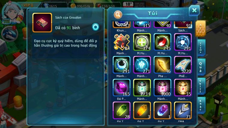 MÃ : #TTS3879 - SV 922 - TOP53 - V8 - HOOH DYNAMAX UNVOA WB BC BTAA BC ZOROA BC QVLD BC NHIỀU PET HT