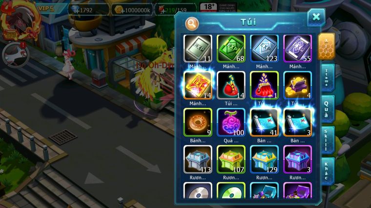 MÃ : #TTS3890 - SV 1211 - V5 - HOOH DYNAMAX DIANCIE BC QVLD BC LUGIA THẦN GIÓ NHIỀU PET HT