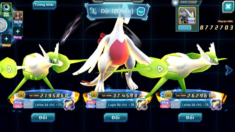 MÃ : #TTS3889 - SV 1713 - 1K8 SÁCH - LUGIA BÁ CHỦ CẶP LATI BÁ CHỦ NHIỀU PET HT