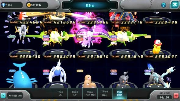 MÃ : #TTS3887 - SV 1673 - TOP 6 - V15 - MIRAIDON BÁ CHỦ FULL HH  - WHITE CH BLACK DYNAAMX UNVOA Z100 BC QUÁ NGON