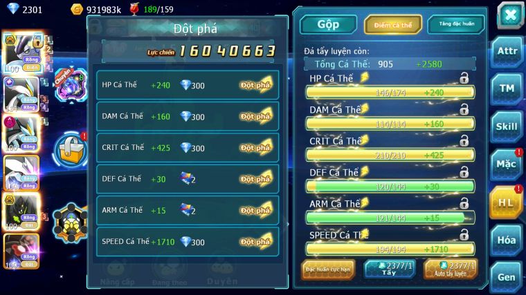 MÃ : #TTS3887 - SV 1673 - TOP 6 - V15 - MIRAIDON BÁ CHỦ FULL HH  - WHITE CH BLACK DYNAAMX UNVOA Z100 BC QUÁ NGON