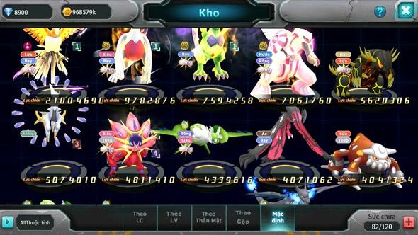 MÃ : #TTS3892 - SV 1410 - V10 - 1K1 SÁCH - HOOH DYNAMAX LUGIA BÁ CHỦ THẦN GIÓ BC PALKIA BC NHIỀU PET HT