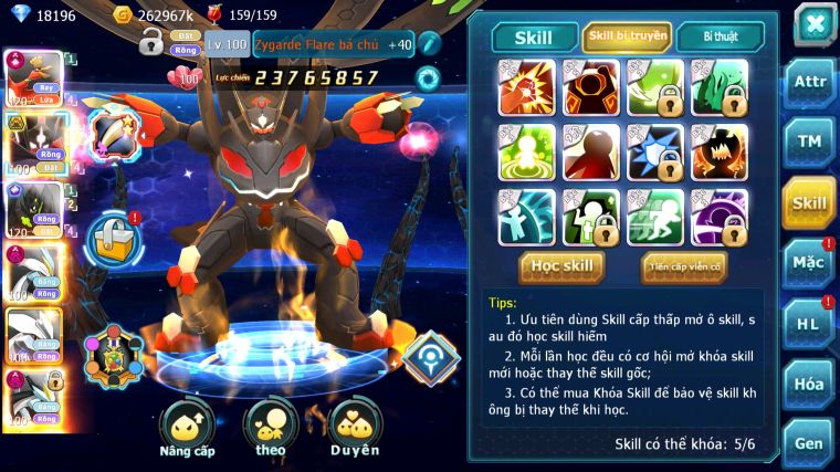 MÃ : #TTS3902 - SV 876 - TOP7PK - V15 - HOOH CH DYANMAX DRAK HOOH BC CẶP ZEVIL FULL BÁ CHỦ - CH - UNVOA WB DYNAMAX - GẦN LÊN W ECHO