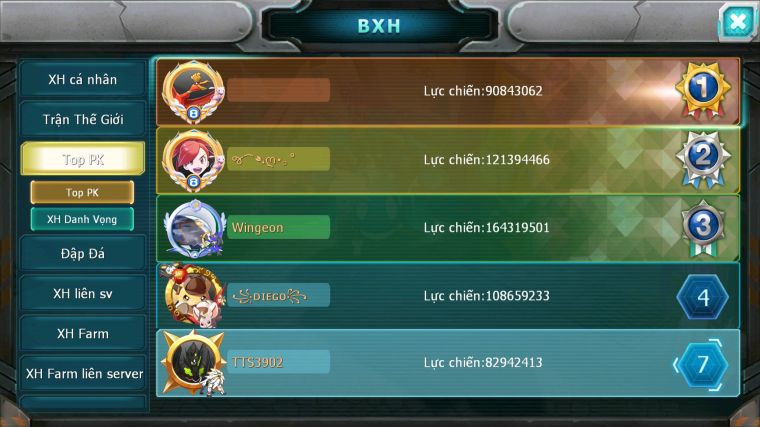 MÃ : #TTS3902 - SV 876 - TOP7PK - V15 - HOOH CH DYANMAX DRAK HOOH BC CẶP ZEVIL FULL BÁ CHỦ - CH - UNVOA WB DYNAMAX - GẦN LÊN W ECHO