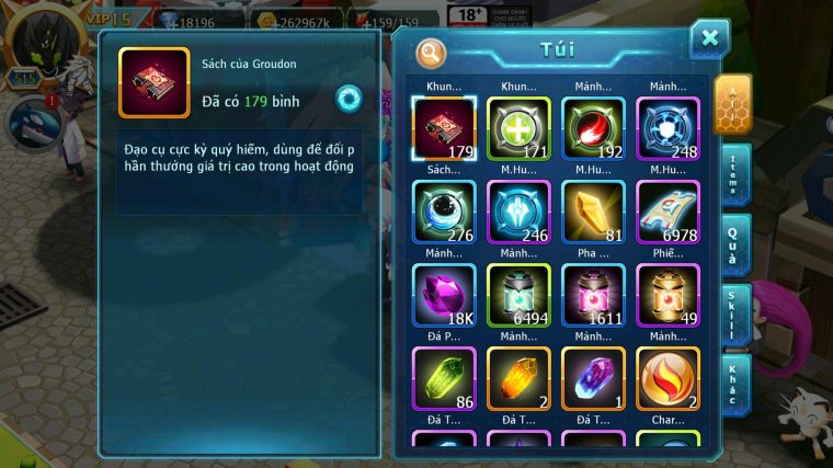 MÃ : #TTS3902 - SV 876 - TOP7PK - V15 - HOOH CH DYANMAX DRAK HOOH BC CẶP ZEVIL FULL BÁ CHỦ - CH - UNVOA WB DYNAMAX - GẦN LÊN W ECHO