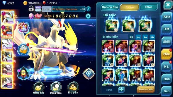 MÃ : #TTS3901 - SV 1219 - V12 - WHITE DYNAMAX HOOH DYANAMX UNVOA BLACK MEW GIÁP BC CẶP LATI BÁ CHỦ QUÁ NGON