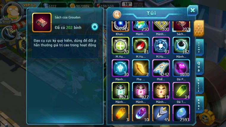 MÃ : #TTS3901 - SV 1219 - V12 - WHITE DYNAMAX HOOH DYANAMX UNVOA BLACK MEW GIÁP BC CẶP LATI BÁ CHỦ QUÁ NGON