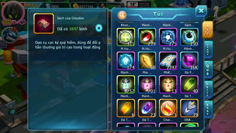 MÃ : #TTS3918 - SV1526 - TOP 5 - 1K6 SÁCH - HOOH CH DYNAMAX LC SIÊU KHỦNG YVETAL CH BLACK BC UNVOA