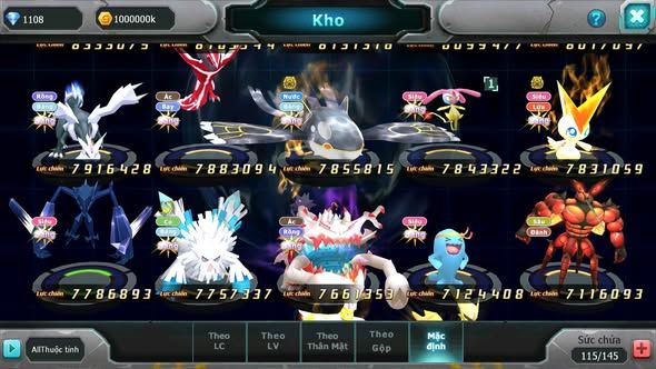 MÃ : #TTS3914 - SV 538 - TOP 11 - V14 - 1K2 SÁCH  - HOOH DYNAMAX HOOPA BÁ CHỦ LUGIA CỘNG HƯỞNG UNVOA WB BC