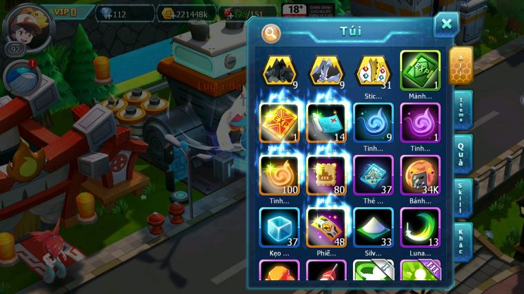 MÃ : #TTS3924 - SV 1660 - BTAA BÁ CHỦ LUGIA BC ZOROA BC NHIỀU PET HT