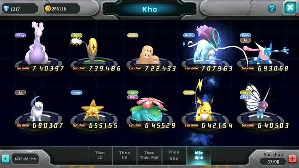 MÃ : #TTS3923 - SV 1703 - LUGIA BÁ CHỦ CẶP LATI BÁ CHỦ UNVOA NHIỀU PET HT