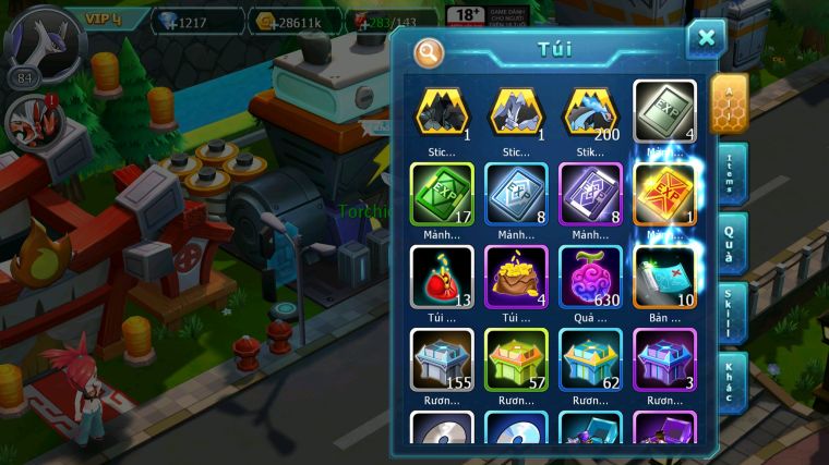 MÃ : #TTS3923 - SV 1703 - LUGIA BÁ CHỦ CẶP LATI BÁ CHỦ UNVOA NHIỀU PET HT