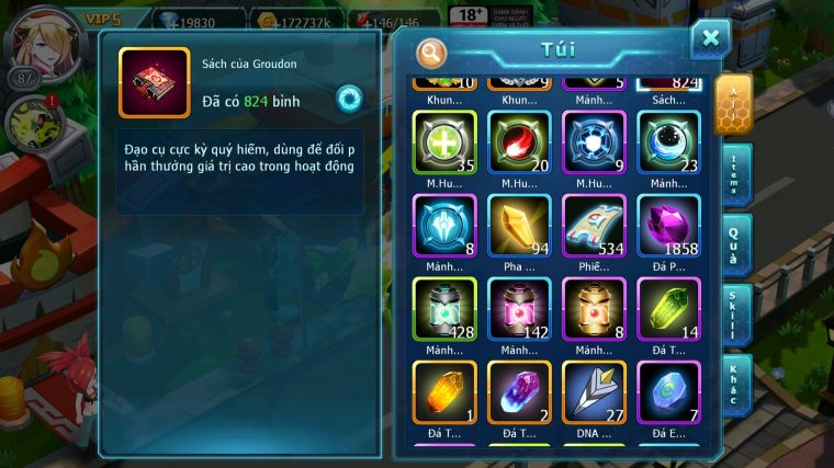 MÃ : #TTS3922 - SV 1751 - V5 - 820 SÁCH - UNVOA CẶP LATI BÁ CHỦ KUREYMM RAIKOU