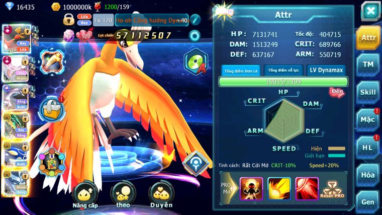 MÃ : #TTS3921 - SV 66 - TOP 5 - 3K SÁCH - HOOH CH DYNAMAX DIANCIE CH DYNAMAX PALKIA CH RAYQAZA NHIỀU PET BC HT