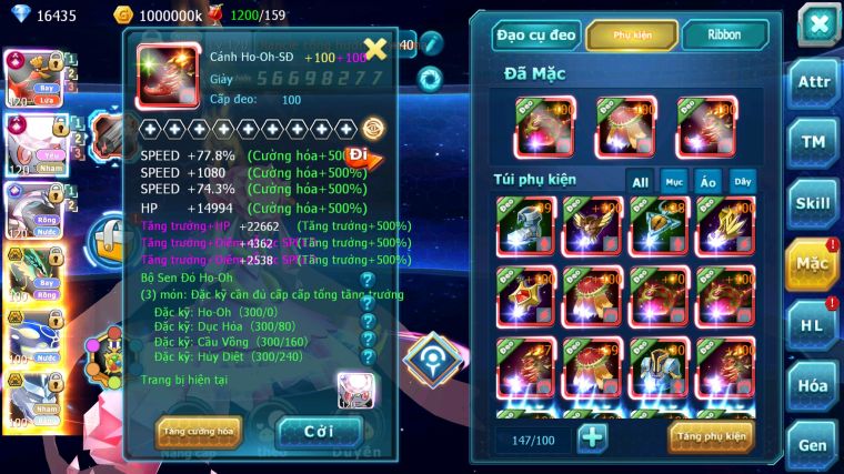 MÃ : #TTS3921 - SV 66 - TOP 5 - 3K SÁCH - HOOH CH DYNAMAX DIANCIE CH DYNAMAX PALKIA CH RAYQAZA NHIỀU PET BC HT