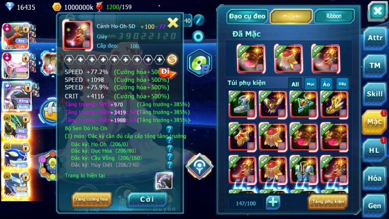 MÃ : #TTS3921 - SV 66 - TOP 5 - 3K SÁCH - HOOH CH DYNAMAX DIANCIE CH DYNAMAX PALKIA CH RAYQAZA NHIỀU PET BC HT