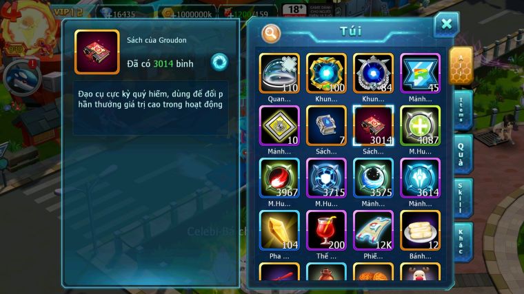 MÃ : #TTS3921 - SV 66 - TOP 5 - 3K SÁCH - HOOH CH DYNAMAX DIANCIE CH DYNAMAX PALKIA CH RAYQAZA NHIỀU PET BC HT