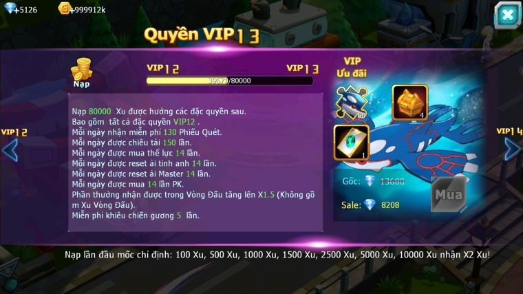 MÃ : #TTS3928 - SV 1361 - V12 - HOOH DYNAMAX PALKIA BC THẦN GIÓ BC UNVOA QVLD BC DIANCIE BC NHIỀU PET HT