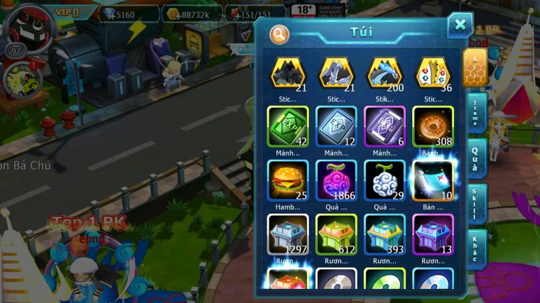 MÃ : #TTS3931 - SV 1727 - 930 SÁCH - TAPU BULU BÁ CHỦ RẮN BĂNG BÁ CHỦ CELEBI GIRATINA NHIỀU PET HT