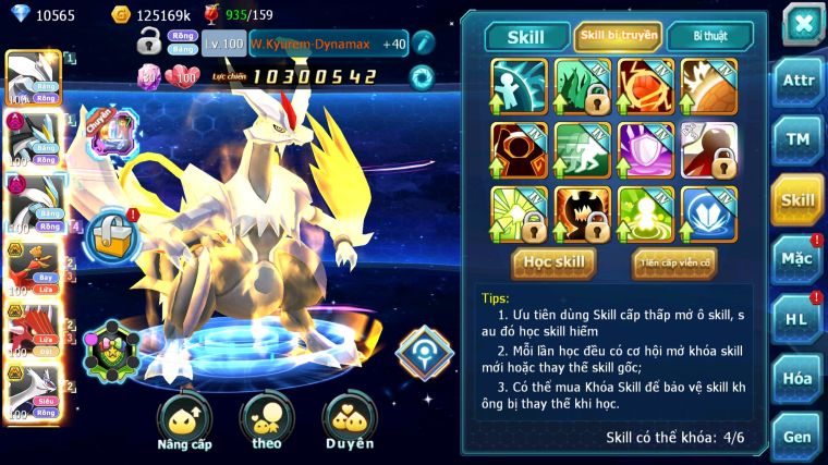 MÃ : #TTS3927 - SV 1574 - V9 - TOP10 - UNVOA WB DYNAMAX HOOH BC QVLD BC  CẶP LATI BC PALKIA BÁ CHỦ QUÁ NGON