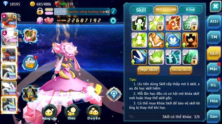 MÃ : #TTS3935 - SV 1332 - TOP25 - V14 - 1K1 SÁCH - HOOH CH DYNAAMX DIANCIE CH DYNAMAX YVETAL BC UNVOA WB BC NHIỀU PET BC