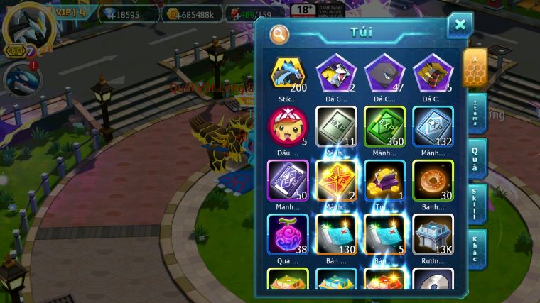 MÃ : #TTS3935 - SV 1332 - TOP25 - V14 - 1K1 SÁCH - HOOH CH DYNAAMX DIANCIE CH DYNAMAX YVETAL BC UNVOA WB BC NHIỀU PET BC