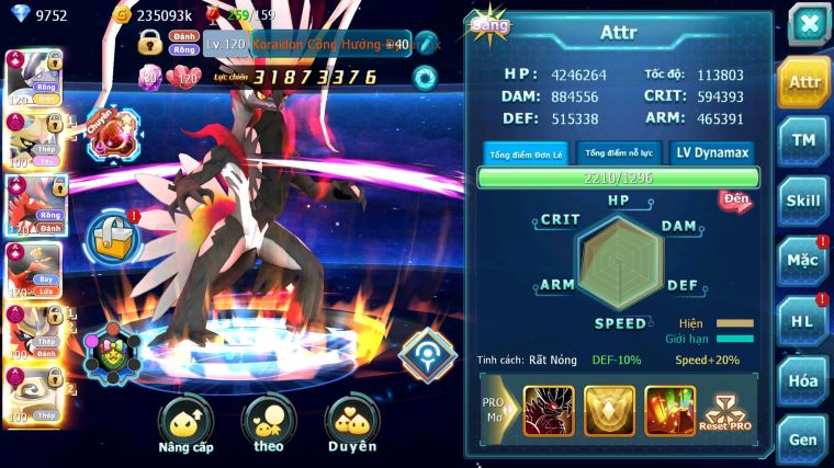 MÃ : #TTS3934 - SV 1550 - TOP3 CỤM CỨNG - V20 - 5K8 SÁCH - CẶP RỒNG CỘNG HƯỞNG DYNAMAX CẶP CHÓ DYNAMAX MELTAN DYANAMX ENTERNATUS NHIỀU PET KHỦNG