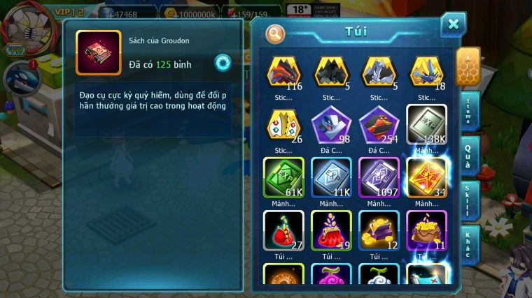 MÃ : #TTS3950 - SV970 - V12 - HOOH DYNAMAX WBW BC UNVOA QVLD BC NHIỀU PET THT