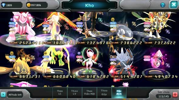 MÃ : #TTS3949 - SV1162 - top33 V7 - PALKIA CH HOOH CH DYBNAMAX RAYQUAZA BC QVBC BC MEW GIÁP BC NHIỀU PET HT