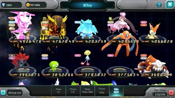 MÃ : #TTS3949 - SV1162 - top33 V7 - PALKIA CH HOOH CH DYBNAMAX RAYQUAZA BC QVBC BC MEW GIÁP BC NHIỀU PET HT