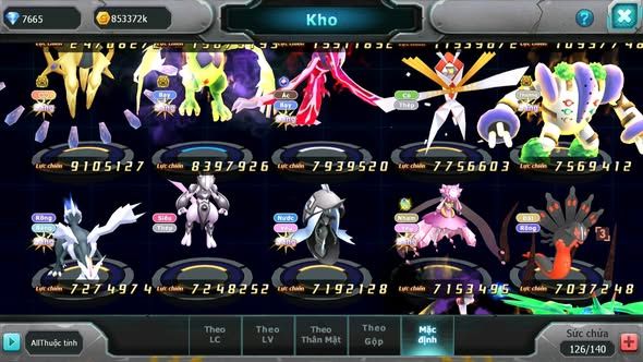 MÃ : #TTS3948 - SV 1470 - TOP1 CHAM ALL - DÀN PET VẠN NGƯỜI MÊ BUILD CỰC CHUẨN !!