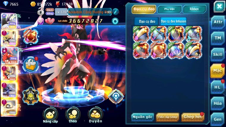 MÃ : #TTS3948 - SV 1470 - TOP1 CHAM ALL - DÀN PET VẠN NGƯỜI MÊ BUILD CỰC CHUẨN !!