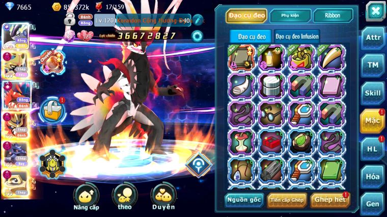 MÃ : #TTS3948 - SV 1470 - TOP1 CHAM ALL - DÀN PET VẠN NGƯỜI MÊ BUILD CỰC CHUẨN !!