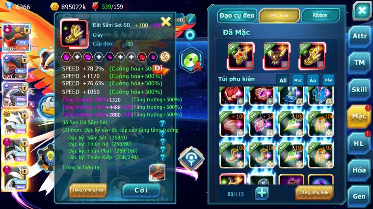 MÃ : #TTS3946 - SV 1253 - V14 - TOP4 - 1K5 SÁCH - HOOH CH DYNAMAX YVETAL CH PALKIA CH UNVOA BC WB DYNAMAX  QUÁ NGON