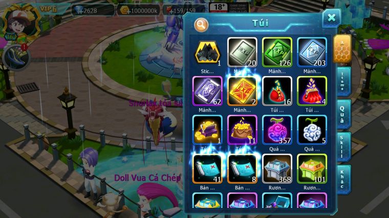 MÃ : #TTS3945 - SV 1184 - CẶP CÁ BÁ CHỦ UNVOA WHITE BC DIANCIE BC QVLD BC QUÁ NGON