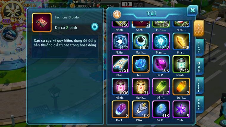 MÃ : #TTS3955 - SV 899 - TOP12 - V15 - HOOH CH DYNAMAX WB CH DYNAMAX MEGANEC LUGIA CỘNG HƯỞNG