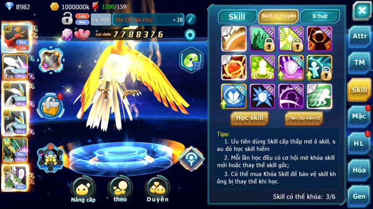 MÃ : #TTS3953 - SV1120 - V7 - HOOH BC UNVOA WB BC THẦN GIÓ BC MEW GIÁP BC CẶP LATI BC NHIỀU PET HT