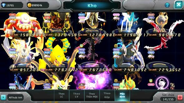 MÃ : #TTS3974 - SV 244 - TOP23 - 1K1 SÁCH - HOOH CH DYAMAX PALKIA CH DIANCIE DYNAMAX CẶP CÁ BC NHIỀU PET BC QUÁ ÊM