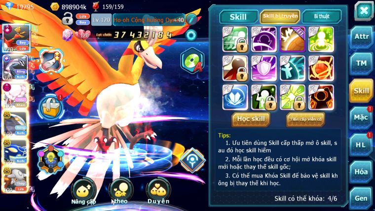 MÃ : #TTS3974 - SV 244 - TOP23 - 1K1 SÁCH - HOOH CH DYAMAX PALKIA CH DIANCIE DYNAMAX CẶP CÁ BC NHIỀU PET BC QUÁ ÊM