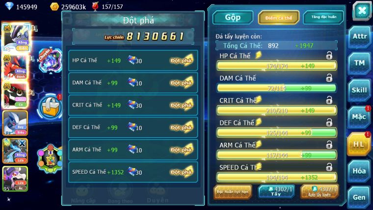 MÃ : #TTS3973 - SV 1758 - TOP3 - 145K KC - 6K8 SÁCH - CẶP RỒNG BÁ CHỦ CỰC NGON TAPU BULU BÁ CHỦ ĐUA TOP ÊM ( ĐÃ GỘP SV )