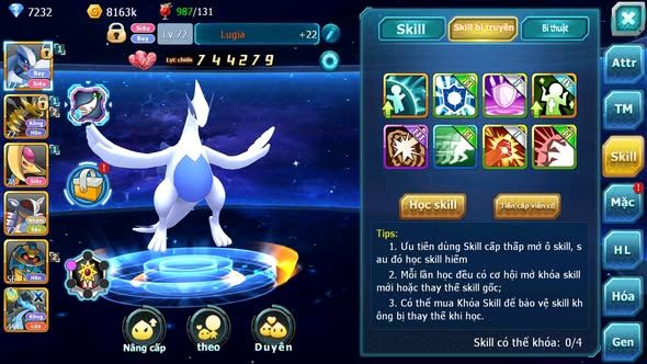 MÃ #TTS3978 - SV 1782 - 500 SÁCH - TOP 27 - LUGIA GIRAINA CẶP LATI