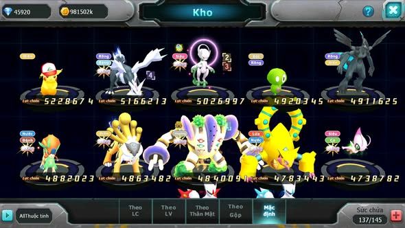 MÃ : #TTS3979 - SV970 - V12 - 45K KC - TOP24 - HOOH DYNAMAX WB BC UNVOA QVLD BC LUGIA BC QVBC BC NHIỀU PET HT