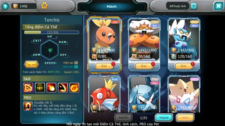 MÃ : #TTS3979 - SV970 - V12 - 45K KC - TOP24 - HOOH DYNAMAX WB BC UNVOA QVLD BC LUGIA BC QVBC BC NHIỀU PET HT