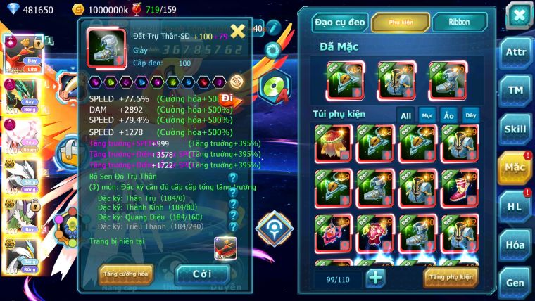 MÃ : #TTS3976 - SV 1117 - TOP15 - 1K8 SÁCH - 481K KC - HOOH CH DYNAMAX RAYQUAZA DYNANMAX DIANCIE DYANMAX UNVOA BÁ CHỦ (10TR AMT)  WB BC