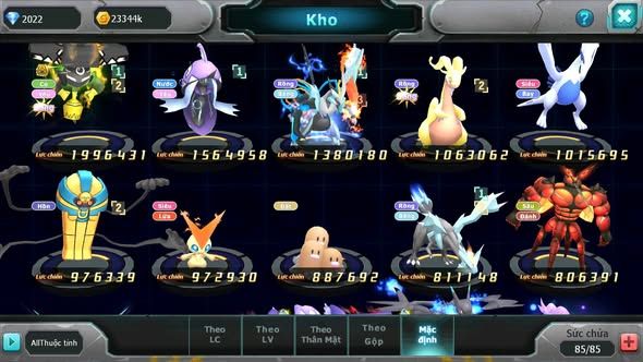 MÃ : #TTS3988 - SV 1733 - V1 - TAPU BULU BÁ CHỦ TAPU FINI UNVOA LUGIA NHIỀU PET HT