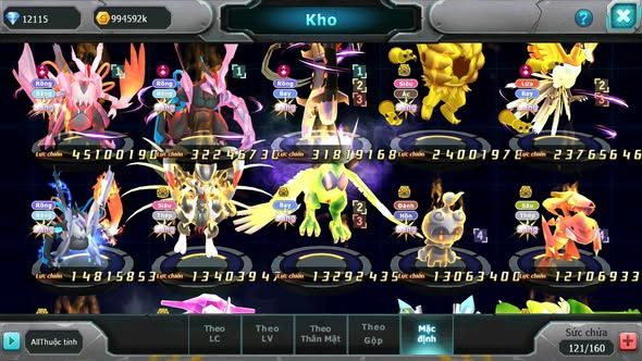 MÃ : #TTS3994 - SV 558 - TOP7 - WB CH DYNAMAX RAYQUAZA DYNAMAX HOOPA BÁ CHỦ HOOH DYNAMAX NHIỀU PET BÁ CHỦ