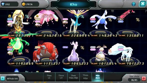 MÃ : #TTS4004 - SV 1727 - V1 - TAPU FINI BC DIANCIE BC XERM LUGIA YVETAL NHIỀU PET HT
